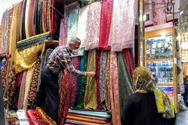 تب و تاب بازار شیراز در آستانه عید نوروز‎‎