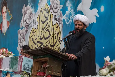 وداع با 11 شهید دوران دفاع مقدس در اصفهان