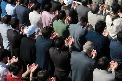 اقامه نماز عید سعید فطر به امامت حضرت آیت الله خامنه ای، رهبر معظم انقلاب