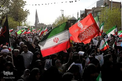 تشییع شهیدان علی و مرتضی لاریجانی در قم