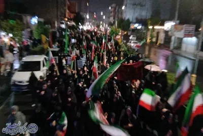 نود و پنجمین اجتماع شبانه مردم بابلسر