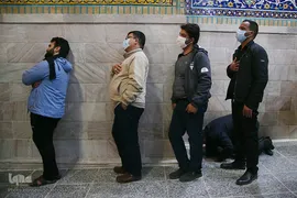 حرم امام رئوف در روزهای پایانی ماه صفر