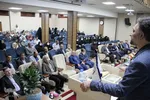 دیدار روح الله دهقانی فیروزآبادی، رییس جهاد دانشگاهی با پژوهشگران و اعضای جهاد دانشگاهی استان یزد