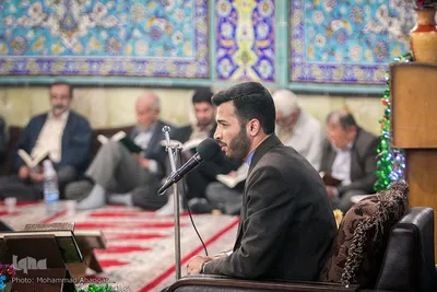 محفل انس با قرآن در مسجد امام جعفرصادق(ع) اهواز 