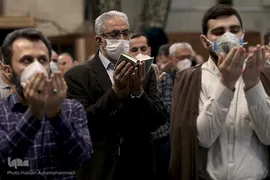 اقامه نماز عید سعید «فطر» به امامت حجت‌الاسلام والمسلمین مصطفی رستمی، رئیس نهاد نمایندگی مقام معظم رهبری در دانشگاه ها در مسجد دانشگاه تهران