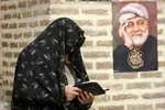 مراسم معنوی اعتکاف در مساجد قزوین
