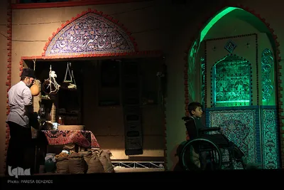 نمایش چادر خاکی مادر/عکاس: پریسا بهزادی