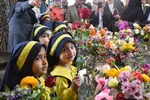 مراسم گلباران آرامگاه سعدی