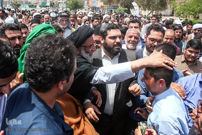 استقبال مردمی از نماینده ولی فقیه در خوزستان