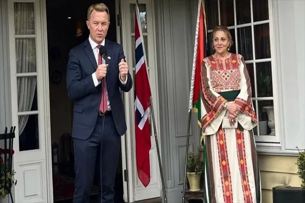 Noruega establece lazos formales con Palestina y nombra embajadora