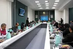 نشست خبری رمضانی دبیر کل نهاد کتابخانه‌های عمومی کشور در یزد‎‎