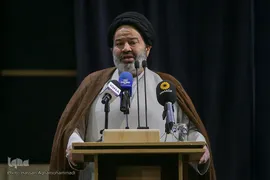 تودیع حجت‌الاسلام محمدحسن اختری، دبیر کل سابق و معارفه رضا رمضانی، دبیرکل جدید مجمع جهانی اهل بیت