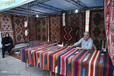 مراسم اختتامیه نهمین دوره جشنواره ملی ورنی در اهر