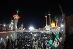 فیلم | حرم بانوی کرامت در شب قدر