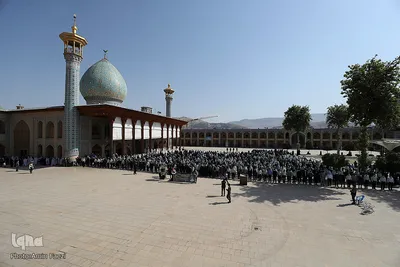 مراسم تشییع پیکر مطهر ستوان سوم شهید «صادق کریمی» - شیراز
