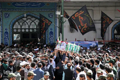 تشییع پیکر شهید " ایمان یوسفی " در بیرجند