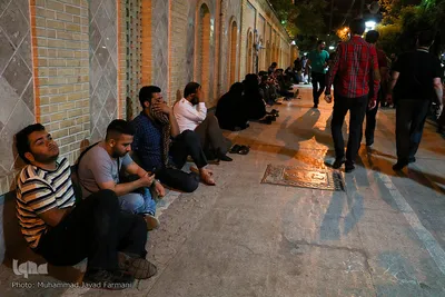 اولین دعای کمیل ماه مبارک رمضان در مسجد ارک