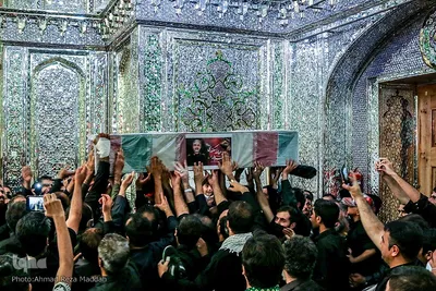 حسینیه ایران؛ مراسم عزاداری شب عاشورای حسینی در سیدعلاءالدین حسین(ع)‎‎