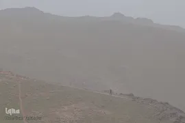هجوم ریزگرد ها به زنجان‎‎