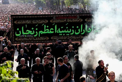 دسته عزاداری زینبیه زنجان