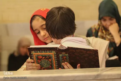 آیین جزء خوانی قرآن کریم مسجد حاج آقا صابر/عکاس:زهرا بهرامی 