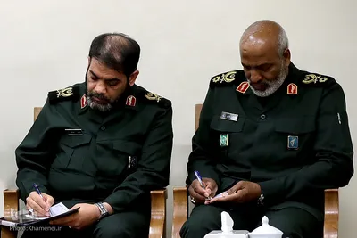 دیدار دست‌اندرکاران کنگره شهدای استان سیستان و بلوچستان با رهبر انقلاب