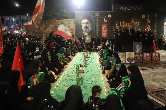 اجتماع دختران حسینی بابلسر در سوگ حضرت رقیه(س) برگزار شد + عکس