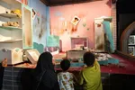 برپایی غرفه‌ کودکان شهید جنگ 12 روزه در «محرم‌شهر»