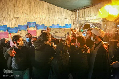 پیکر مطهر شهید «حبیب الله حقیقی »مهمان موکب مادر خوبی ها‎‎