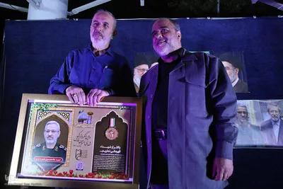 مراسم بزرگداشت سردار سر لشکر شهید غیب پرور در شب هشتادونهم اقتدار