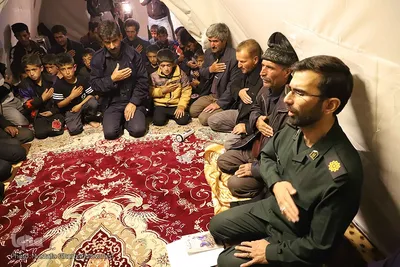 عزاداری ماه محرم در مناطق عشایری اهر