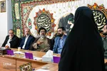 رونمایی از پرچم عفاف زینبی(س)‎