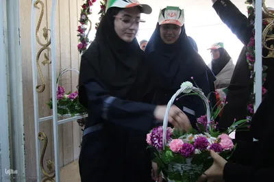 آیین نواخته شدن زنگ مهر، ایثار و مقاومت در شیراز‎