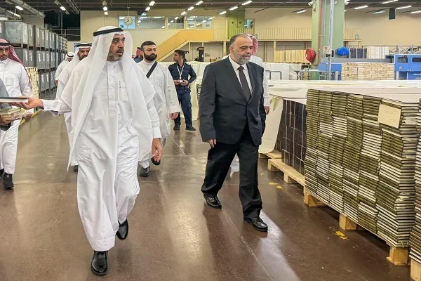وزير الأوقاف السوري يزور مجمع 