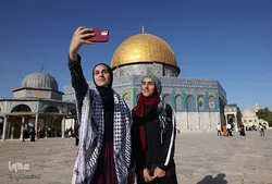 نماز عید سعید فطر مسجدالاقصی میں