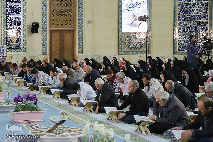 تقرير مصور | الختمة الرمضانية المرتلة في مصلى مدينة 