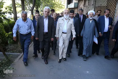 مراسم رونمایی از پلاک خیابان «جرج جرداق»