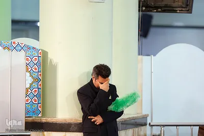 مراسم عزاداری ظهر اربعین در آستان حضرت عبدالعظیم(ع)