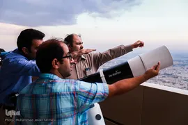 رویت هلال ماه شوال در برج میلاد