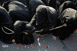 راهپیمایی نمادین قافله اسرای کربلا
