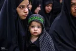 مراسم شیرخارگان حسینی در حسینیه اعظم زنجان
