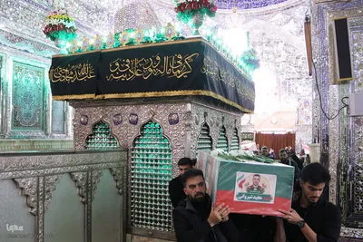 مراسم وداع و تشییع پیکر مطهر شهدای حملات متجاوزانه آمریکایی - صهیونیستی در شیراز