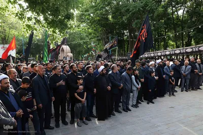 تجمع بزرگ عزاداران حسینی در شهرستان اهر