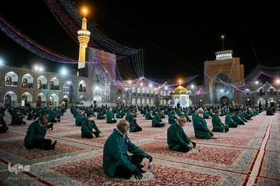 مراسم "شکرانه بازگشایی حرم مطهر رضوی"
