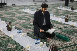 توزیع افطاری در شب میلاد امام حسن مجتبی(ع)