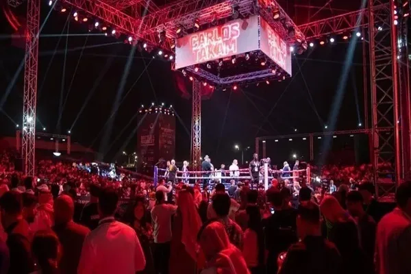 Gazze’de savaş Riyad’da eğlence