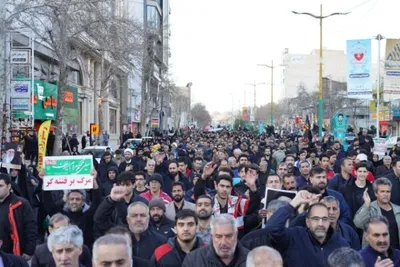 اجتماع عزاداران امام شهید در خرم‌آباد