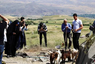 بازدید خبرنگاران استانی از مناطق عشایرنشین و ییلاقی اهر
