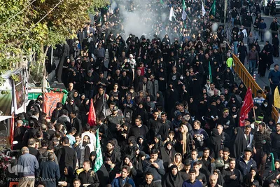 راهپیمایی جاماندگان اربعین حسینی در تهران
