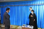 دیدار رئیس مرکز اطلاع رسانی وزارت کشور با حجت‌الاسلام عبادی